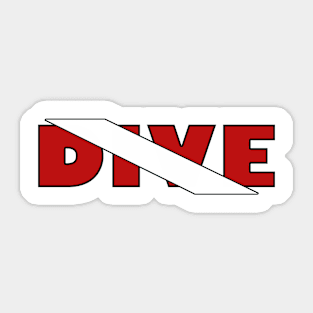 Dive Sticker